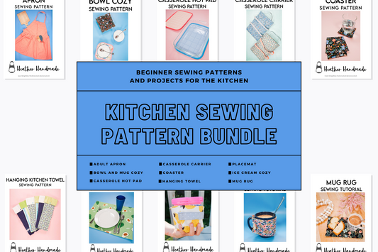 Kitchen Sewing Patterns Bundle
