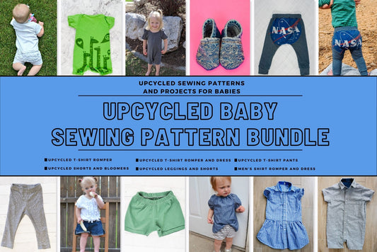 Upcycled Baby Sewing Pattern Bundle