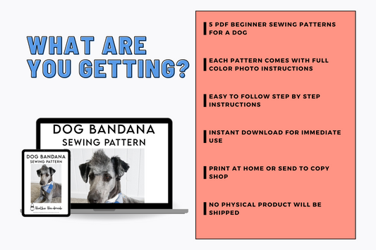 Dog Sewing Patterns Bundle