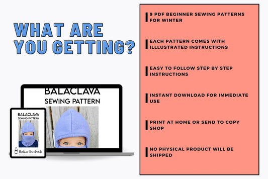 Winter Sewing Pattern Bundle