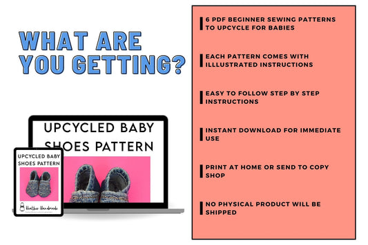Upcycled Baby Sewing Pattern Bundle