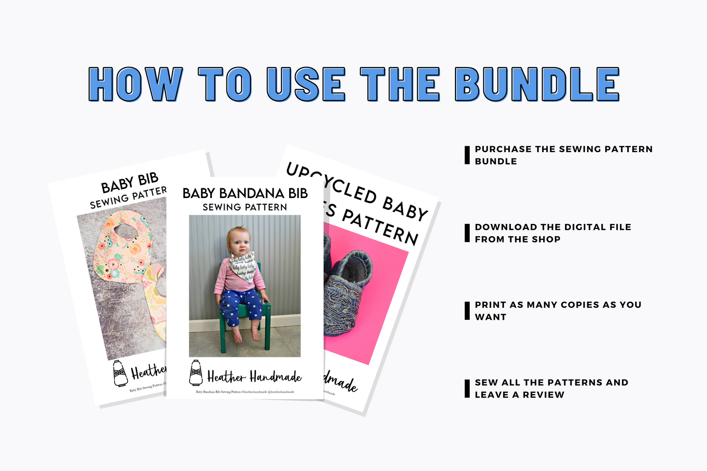 Baby Sewing Patterns Bundle
