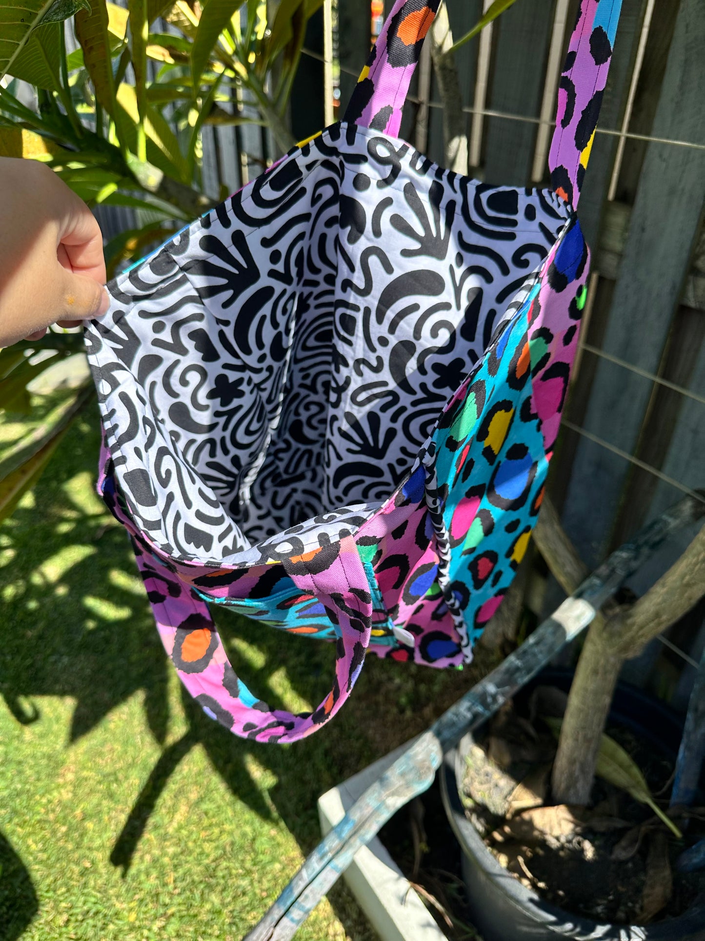 Ruffled Tote Bag Sewing Pattern