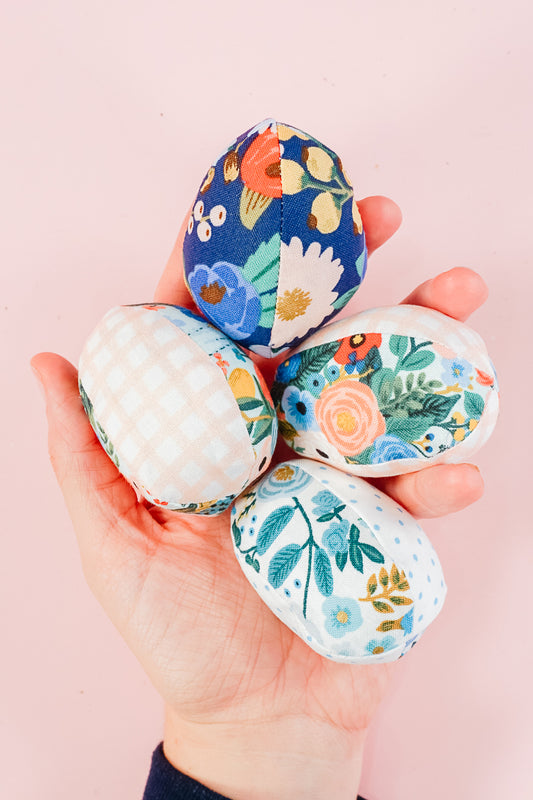 Fabric Egg Sewing Pattern