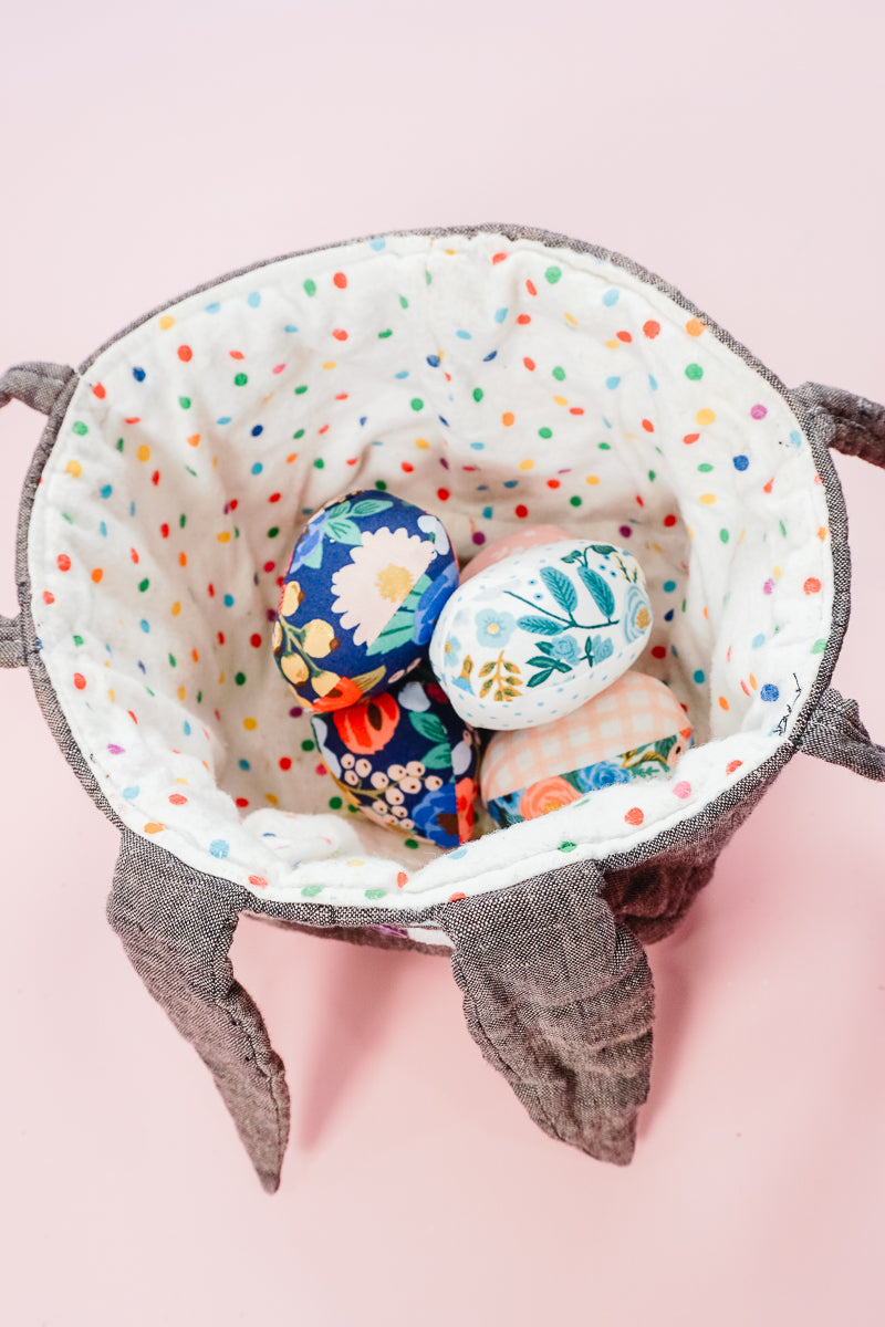 Fabric Egg Sewing Pattern
