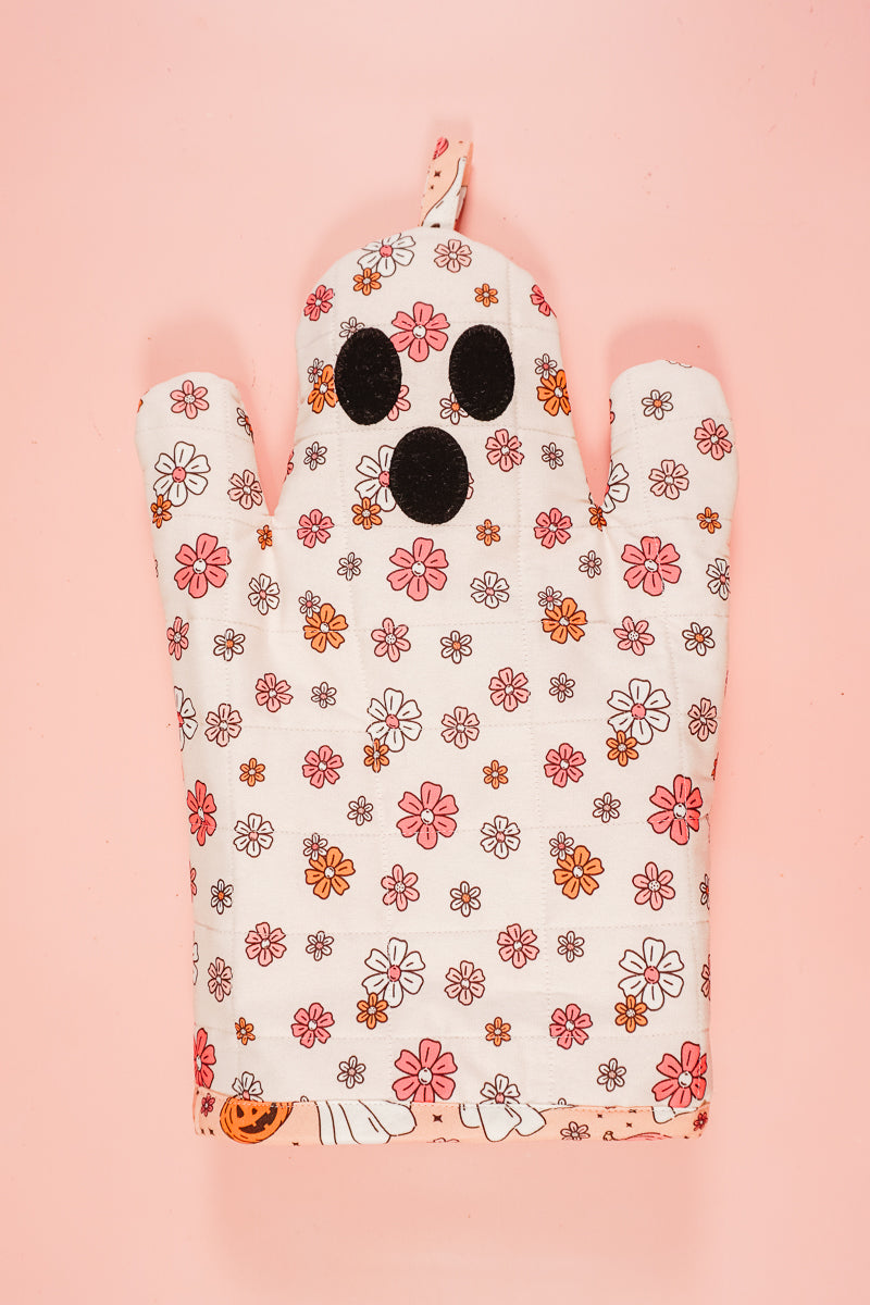 Ghost Oven Mitt Sewing Pattern