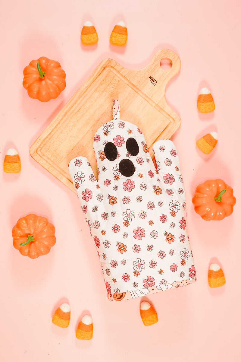 Ghost Oven Mitt Sewing Pattern
