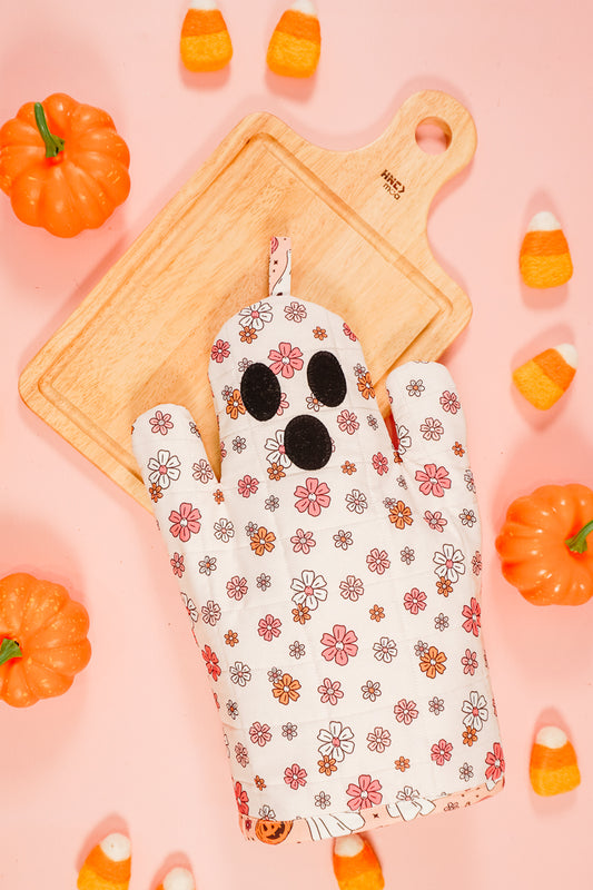 Ghost Oven Mitt Sewing Pattern