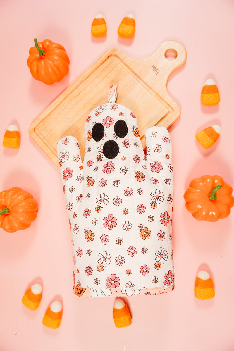 Ghost Oven Mitt Sewing Pattern