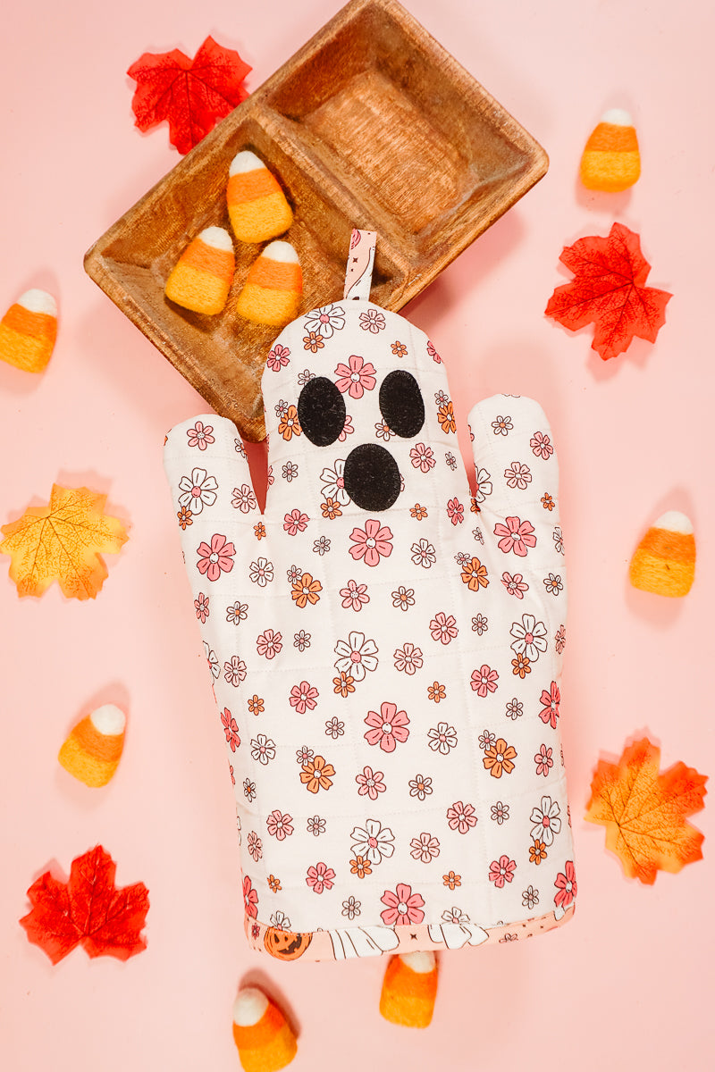 Ghost Oven Mitt Sewing Pattern