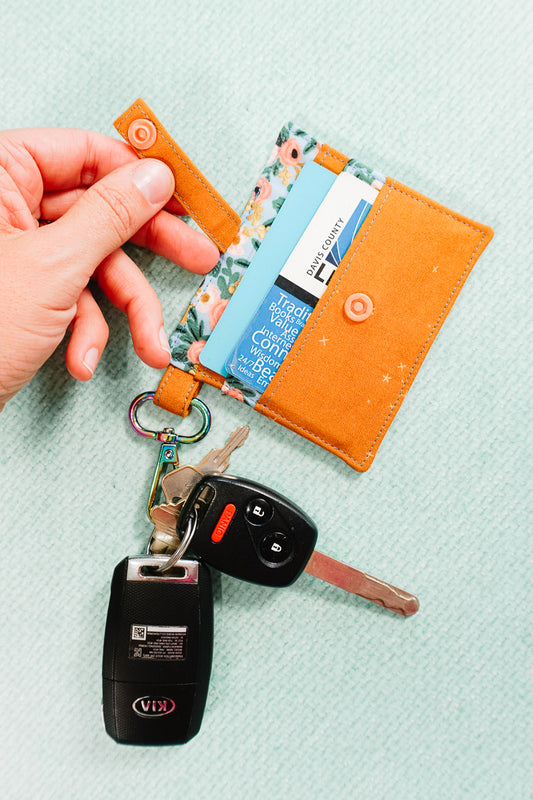 Keychain Card Wallet Sewing Pattern