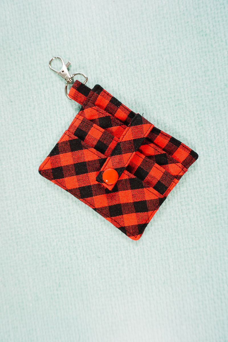 Keychain Card Wallet Sewing Pattern