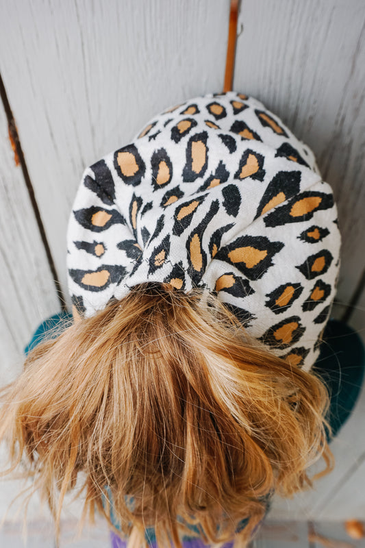 Ponytail Beanie Sewing Pattern and Tutorial