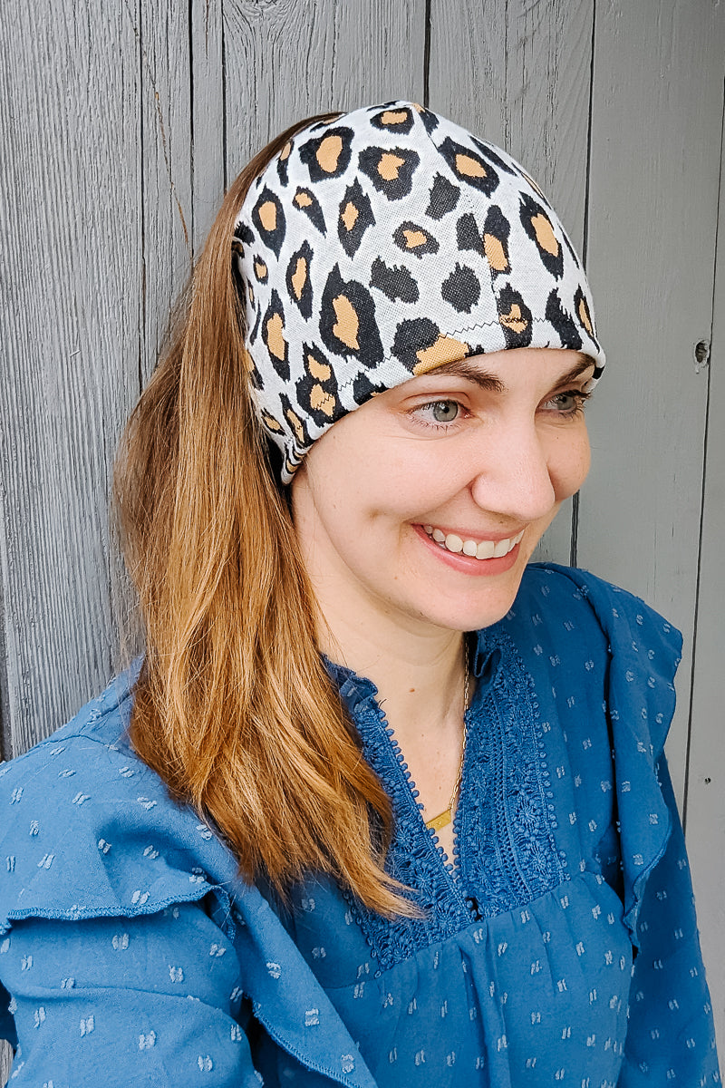 Ponytail Beanie Sewing Pattern and Tutorial
