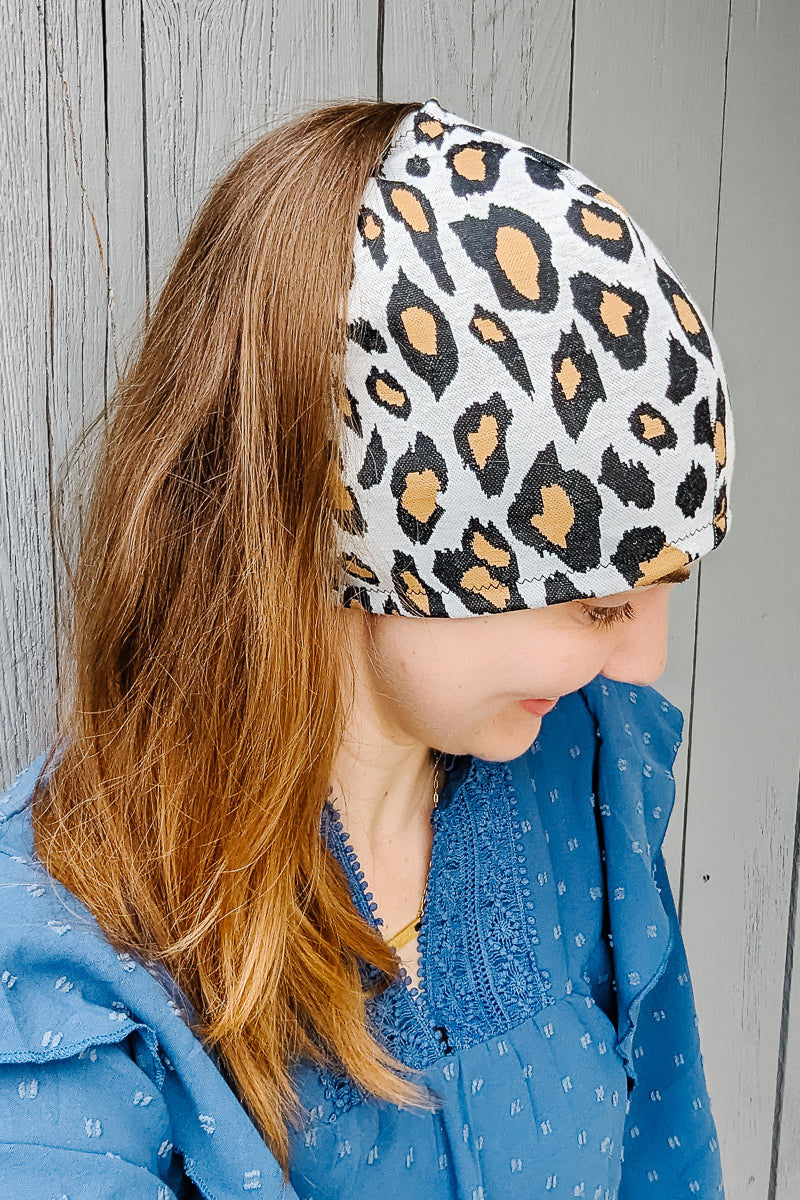 Ponytail Beanie Sewing Pattern and Tutorial