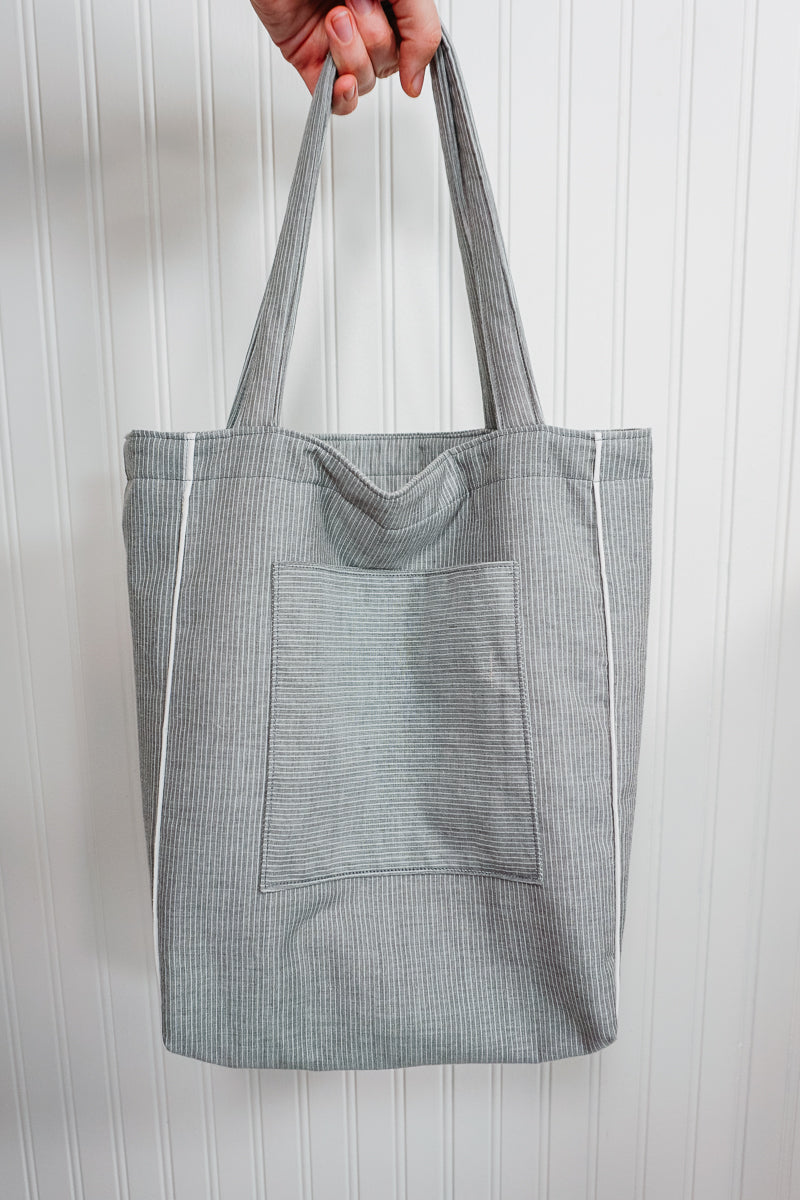 Ruffled Tote Bag Sewing Pattern