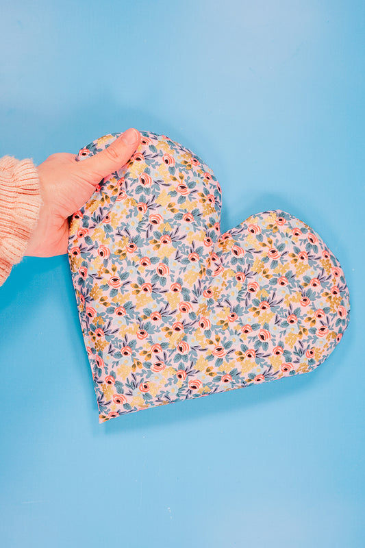 Rice Heating Pad Sewing Pattern and Tutorial