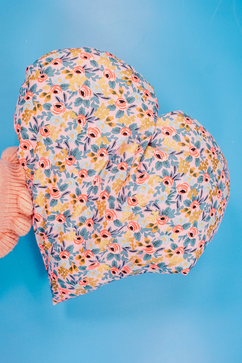 Rice Heating Pad Sewing Pattern and Tutorial