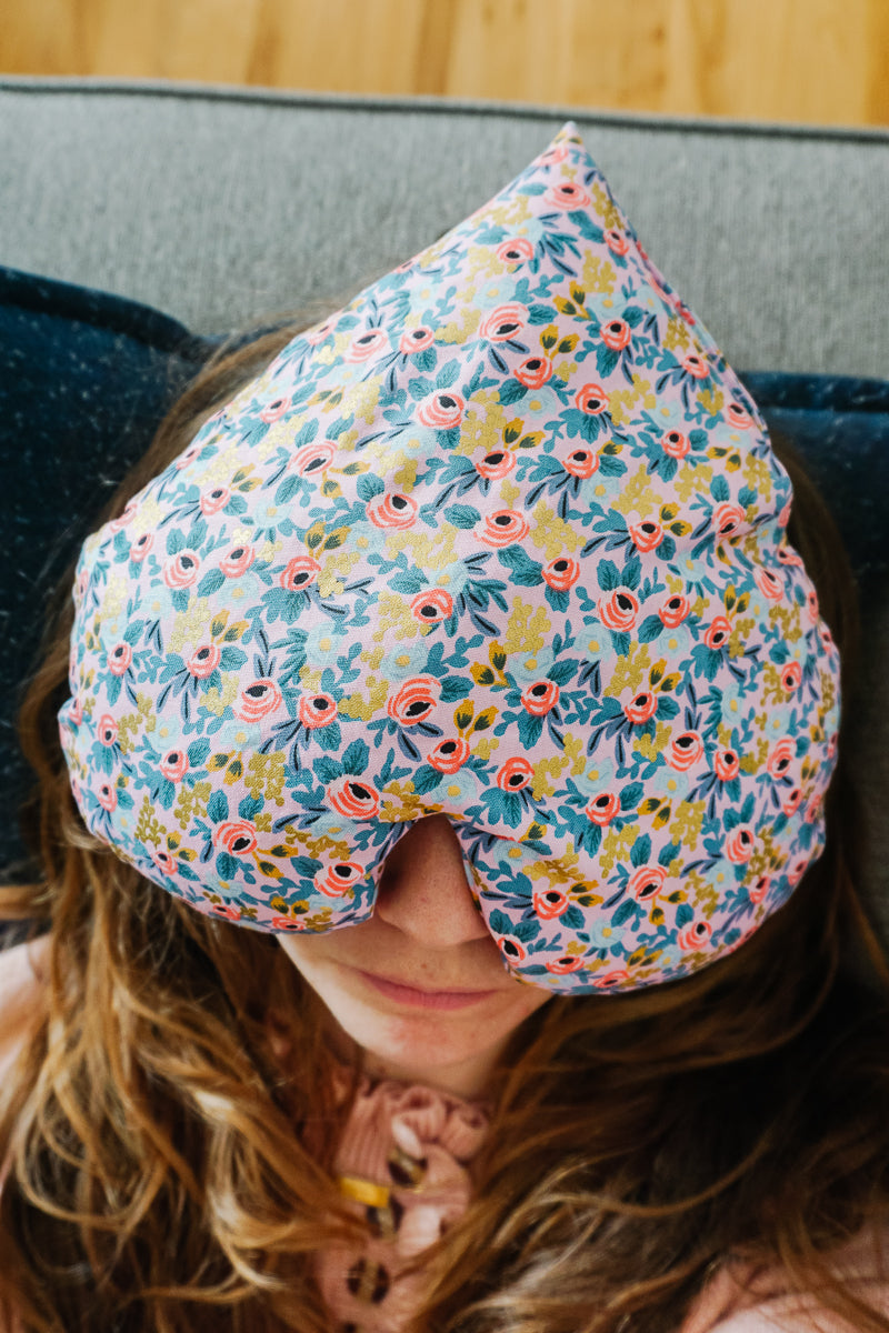Rice Heating Pad Sewing Pattern and Tutorial