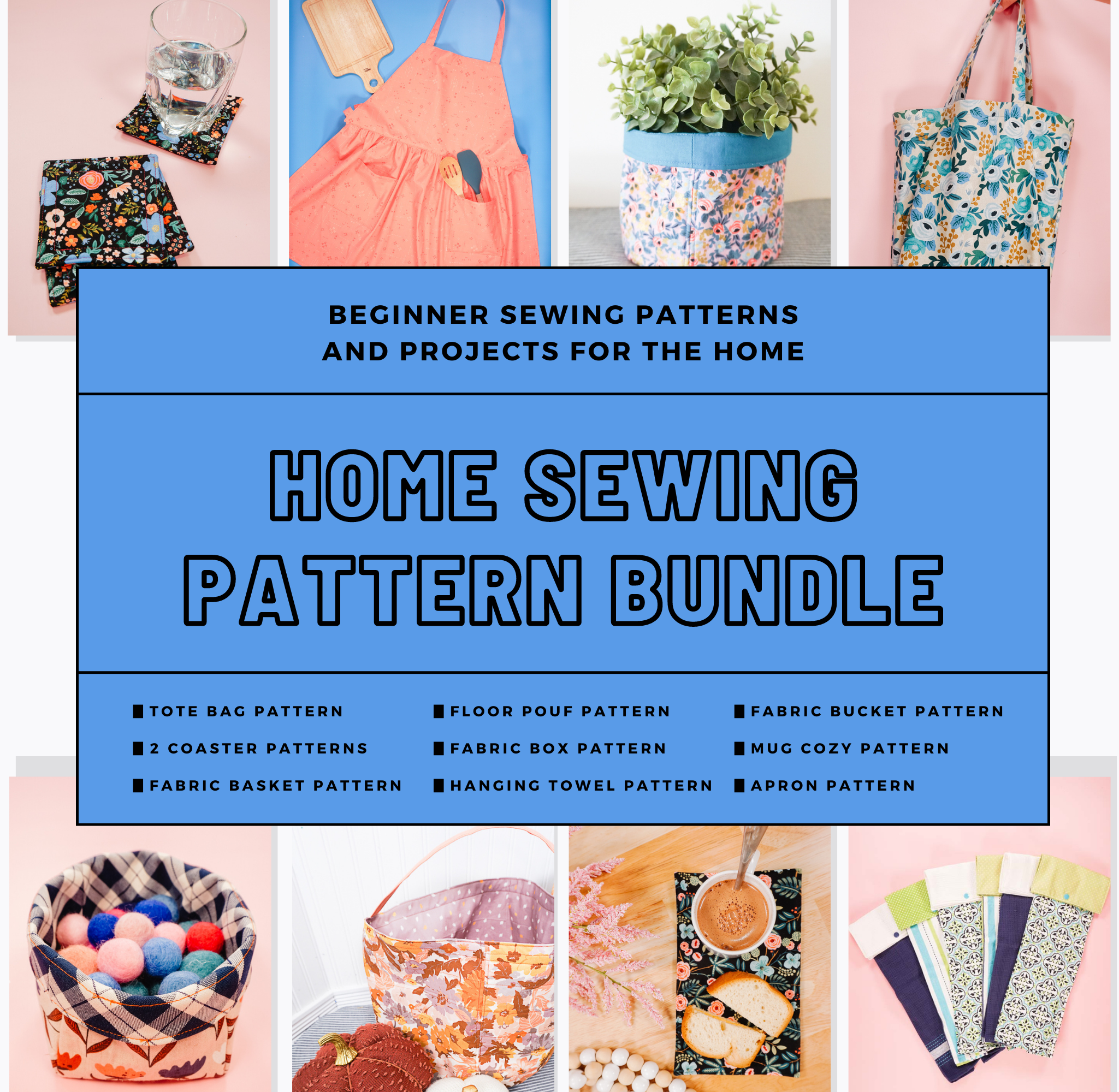 Home Sewing Patterns Bundle – Heather Handmade Shop