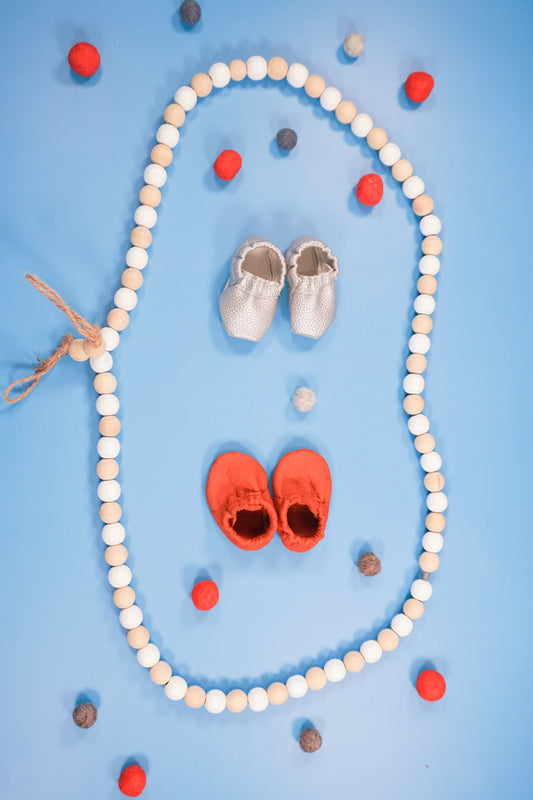 Leather Baby Shoes Sewing Pattern and Tutorial