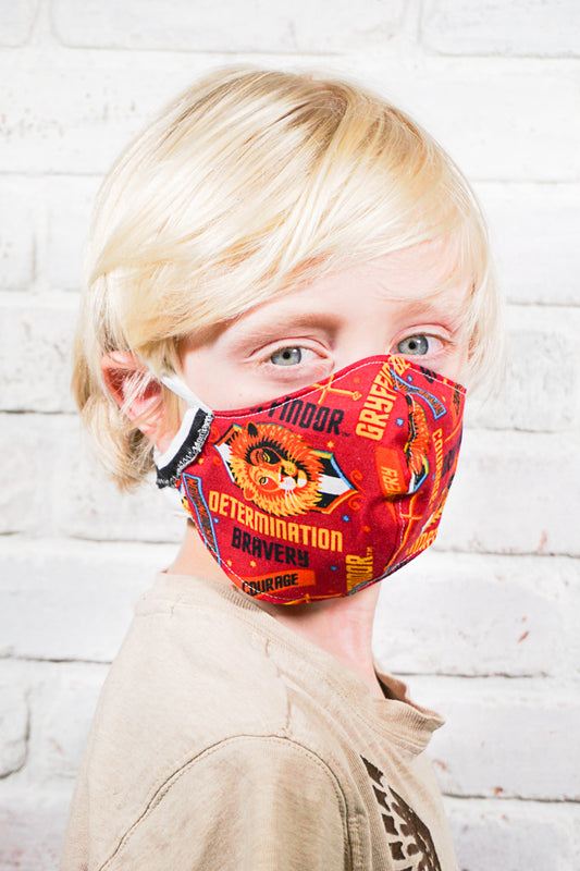 Kid Face Mask Sewing Pattern and Tutorial