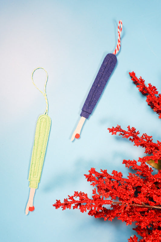 Seam Ripper Felt Ornament Pattern