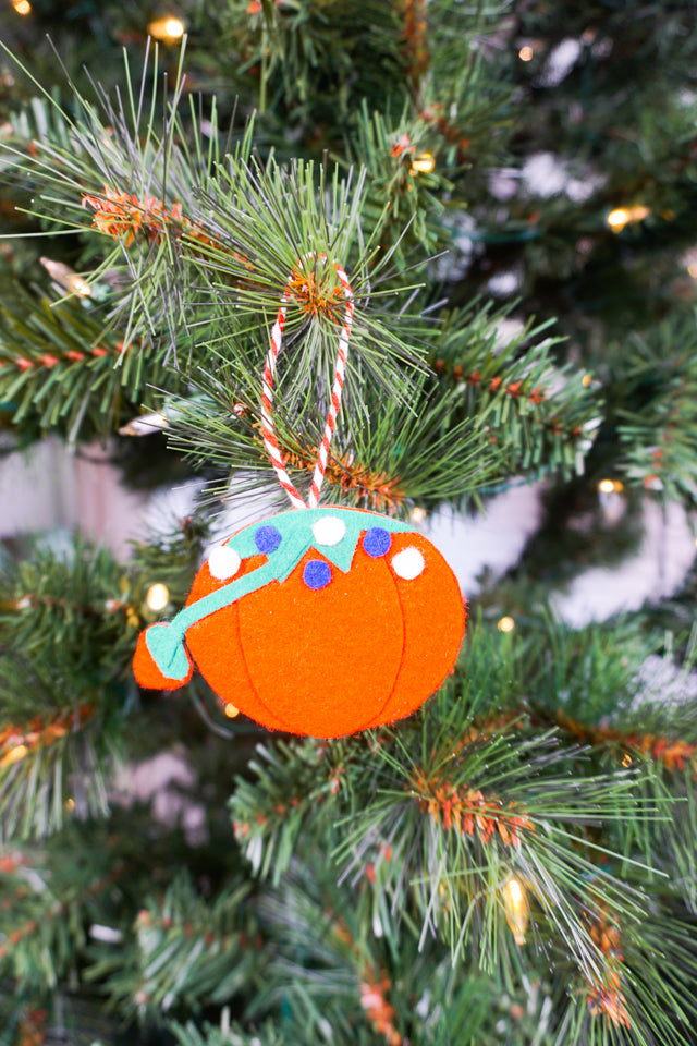 Tomato Pincushion Felt Ornament Pattern