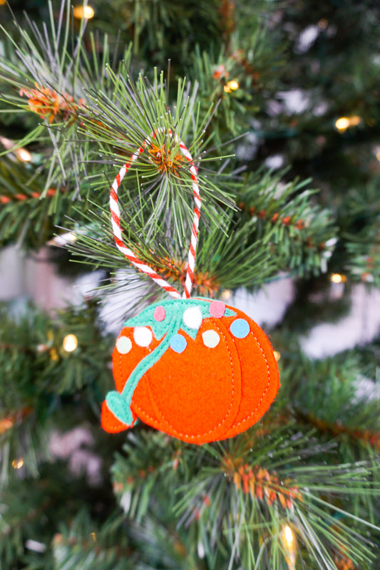 Tomato Pincushion Felt Ornament Pattern