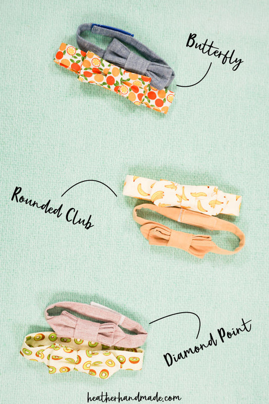 Bow Tie Sewing Pattern and Tutorial