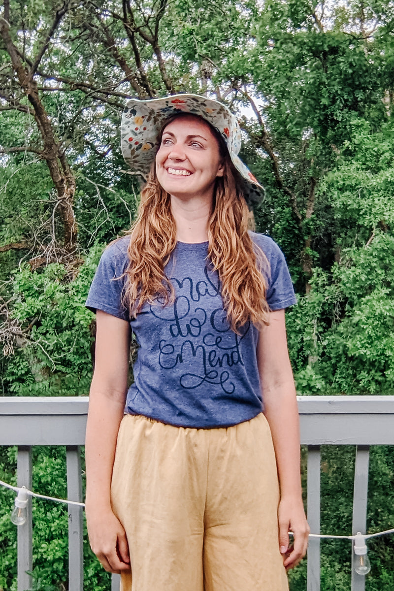 Bucket Hat Sewing Pattern and Tutorial