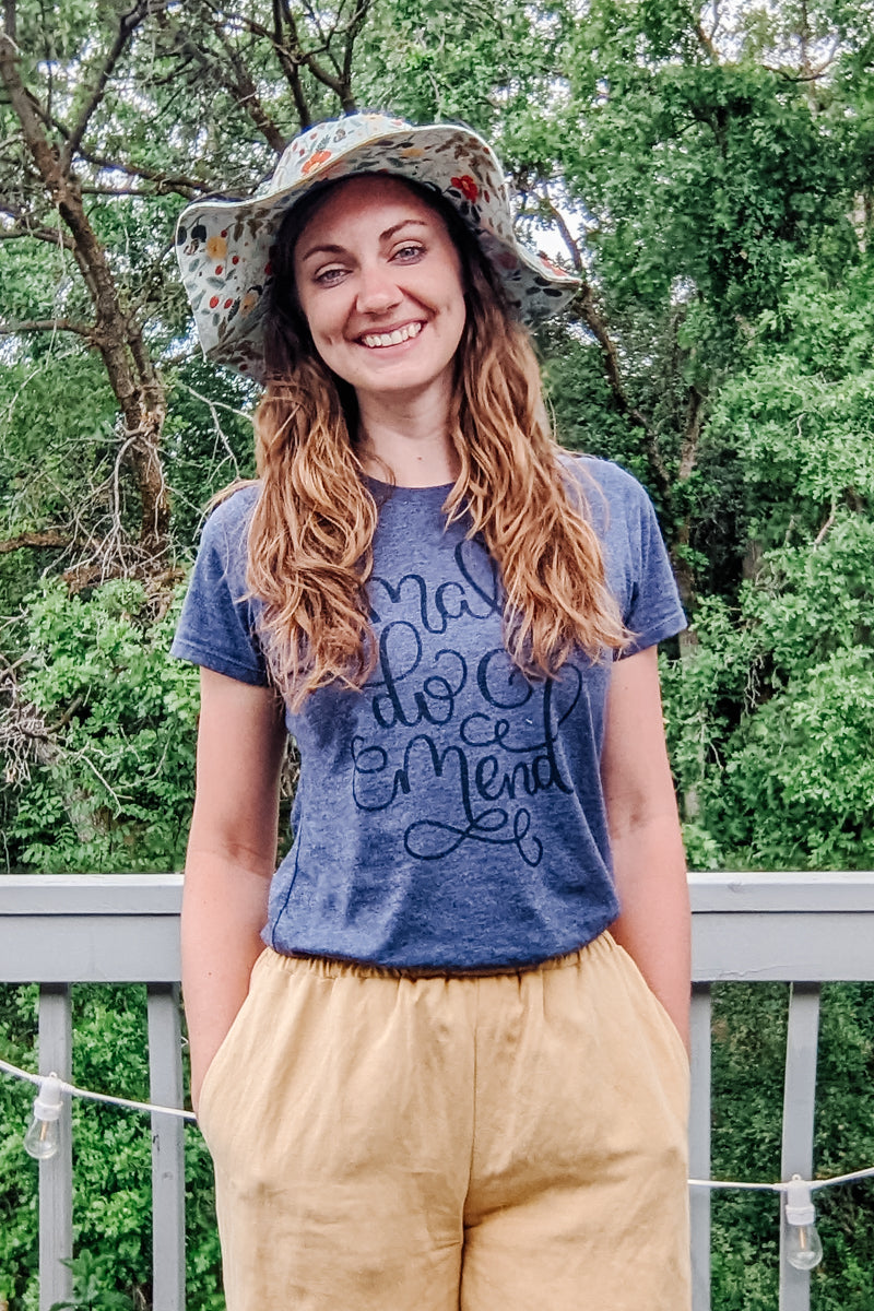 Bucket Hat Sewing Pattern and Tutorial
