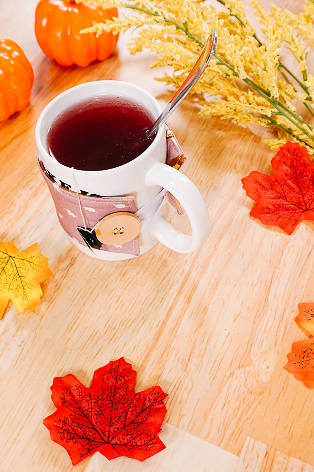 Mug Cozy Sewing Pattern and Tutorial