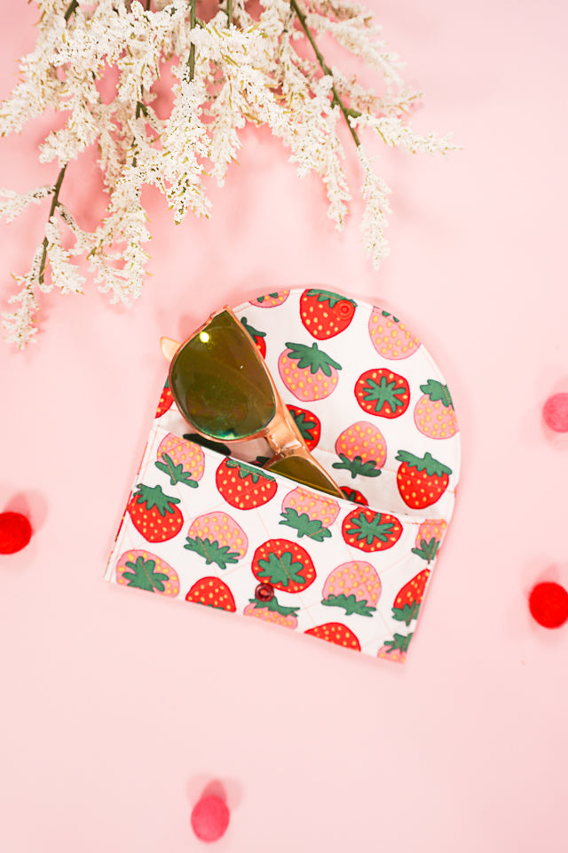 Sunglasses Case Sewing Pattern and Tutorial