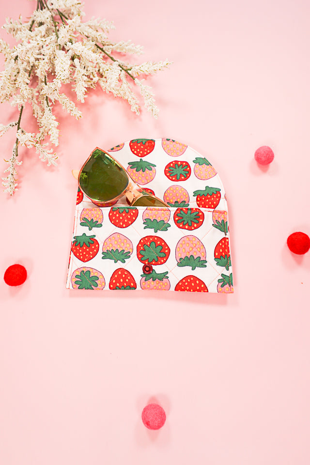 Sunglasses Case Sewing Pattern and Tutorial