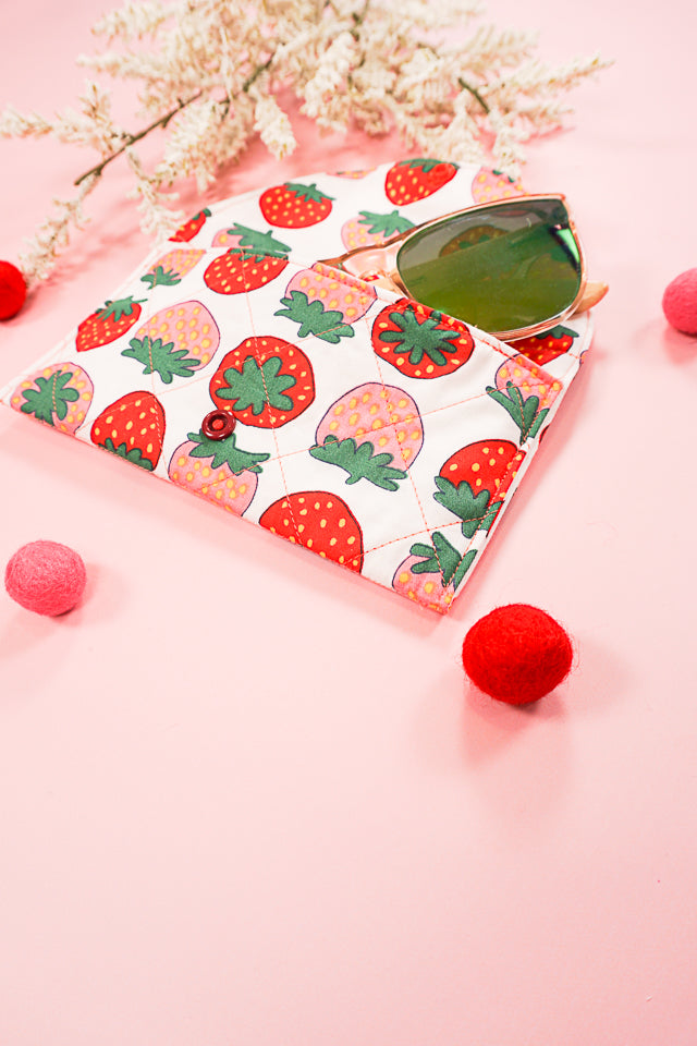 Sunglasses Case Sewing Pattern and Tutorial