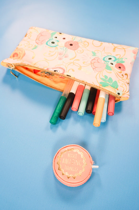 Zipper Pouch Pattern and Tutorial