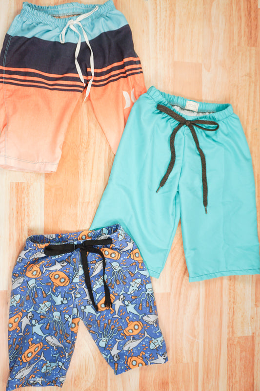Swim Trunks Sewing Pattern and Tutorial