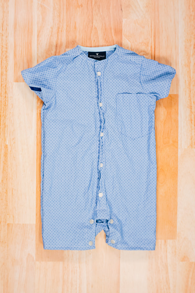 Upcycled Men's Shirt Romper, Dress, and Shirt Sewing Pattern