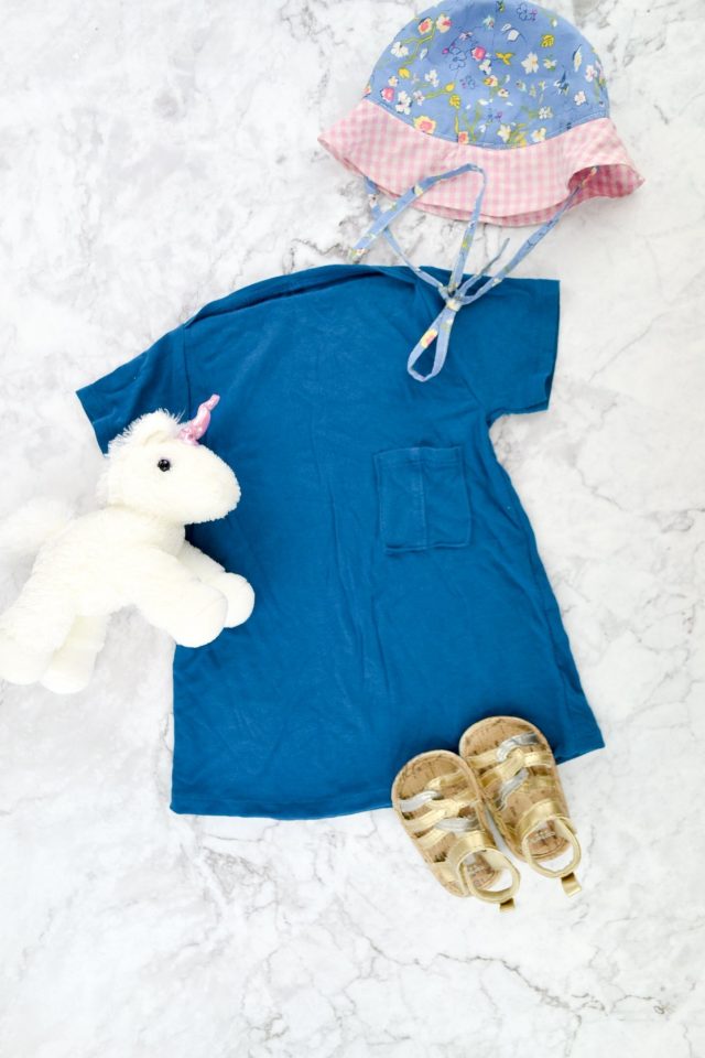Upcycled T-Shirt Romper and Dress Sewing Pattern