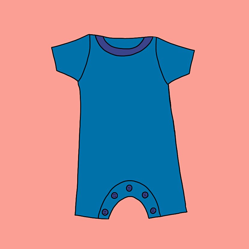Upcycled T-Shirt Romper and Dress Sewing Pattern