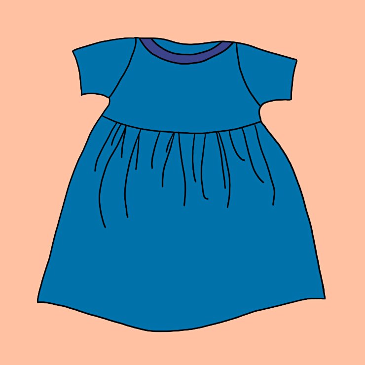Upcycled T-Shirt Romper and Dress Sewing Pattern