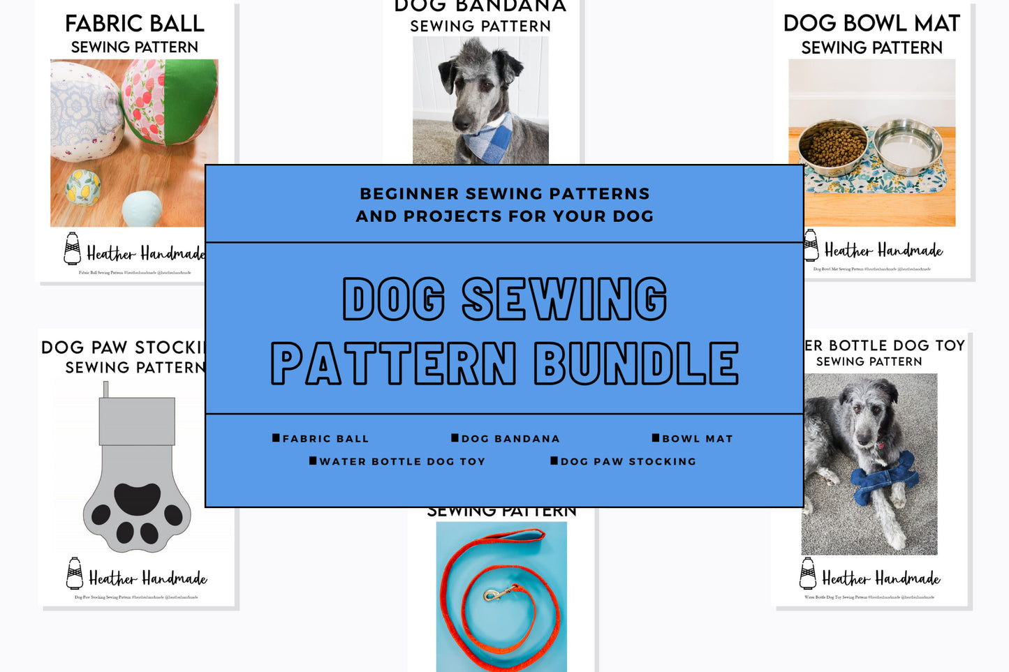 Dog Sewing Patterns Bundle