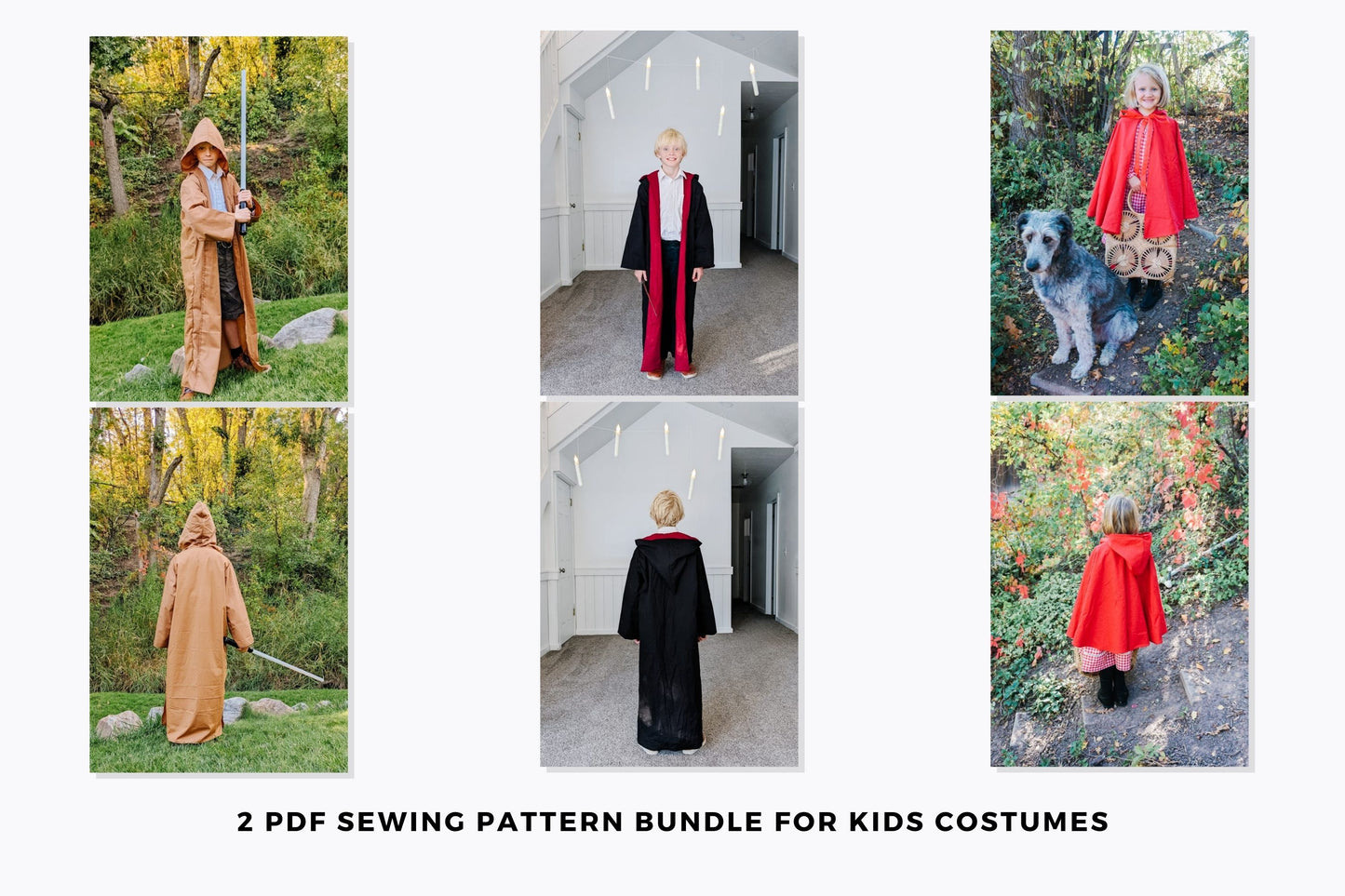 Kid Costume Sewing Pattern Bundle