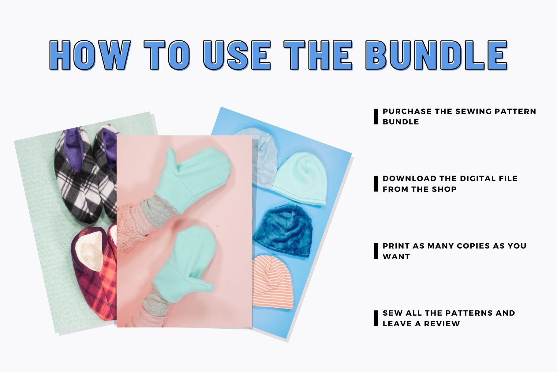 Winter Sewing Pattern Bundle – Heather Handmade Shop