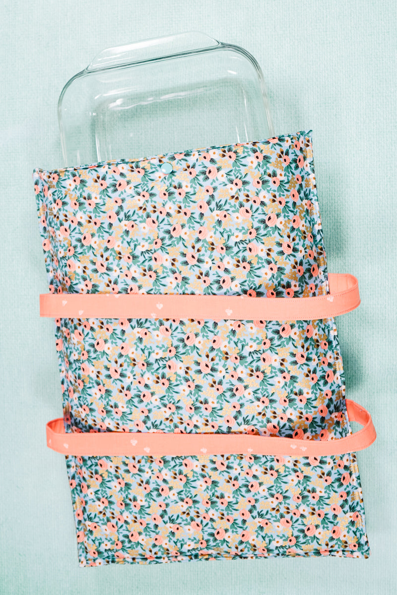 Casserole Carrier Sewing Pattern and Tutorial