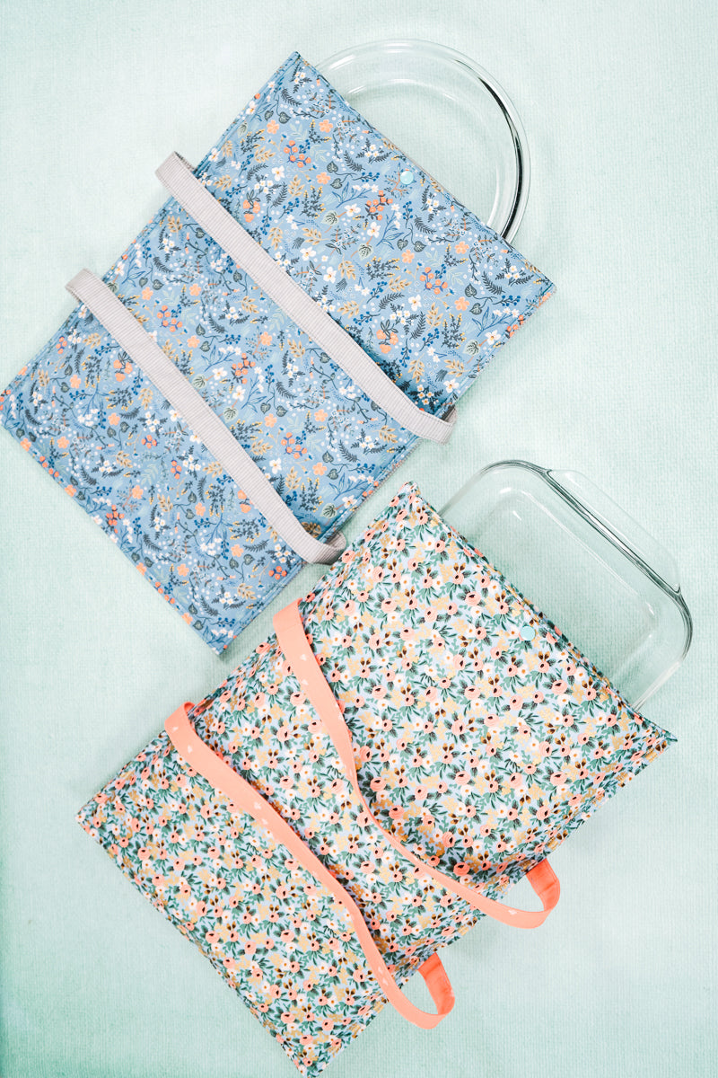 Casserole Carrier Sewing Pattern and Tutorial