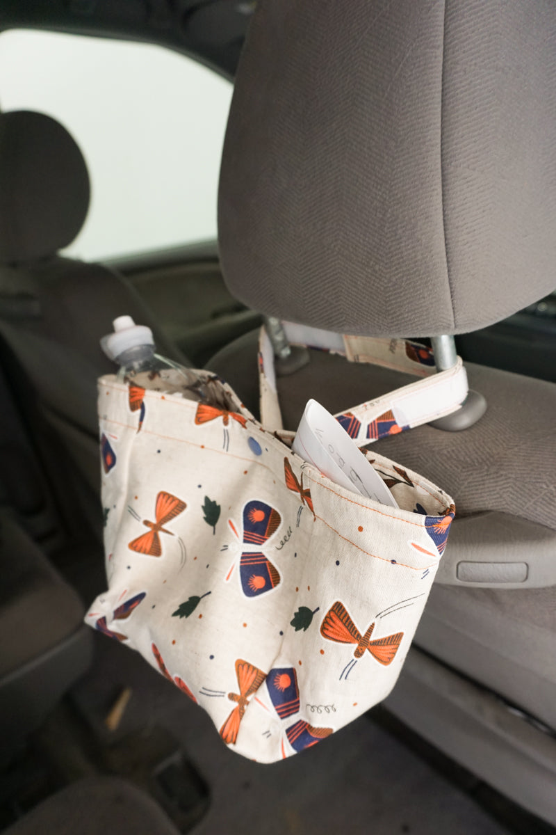 Car Trash Can Sewing Pattern and Tutorial Heather Handmade Shop