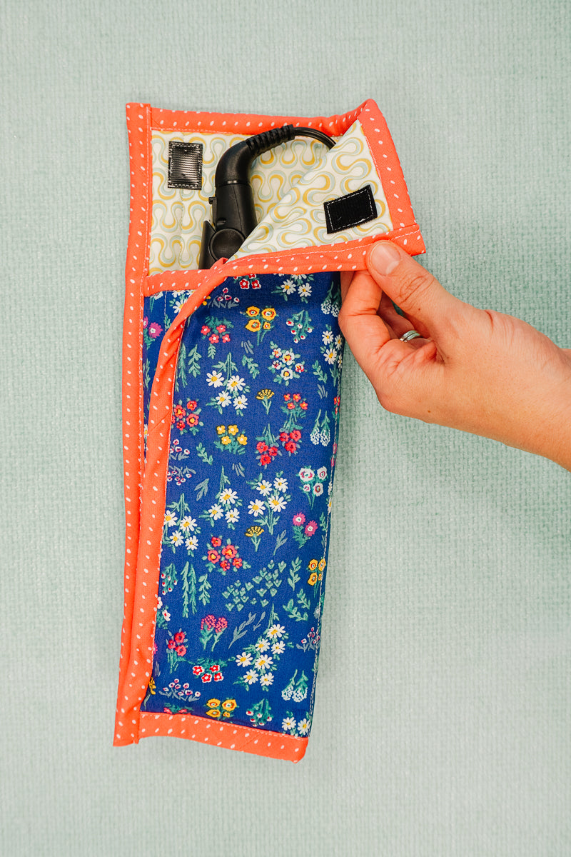 Curling Iron Travel Case Sewing Pattern