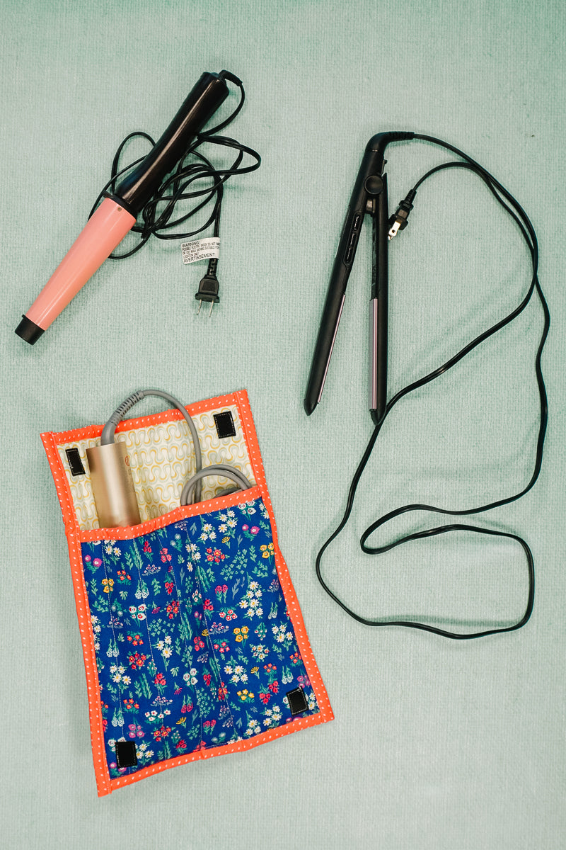 Curling Iron Travel Case Sewing Pattern